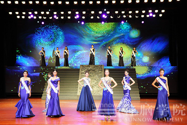 首腦化妝學校為第28屆世界模特小姐大賽化妝造型