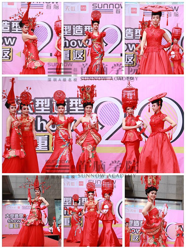 首腦美容美發化妝美甲培訓學院寶安校區“濃情五月天 感恩母親節”
