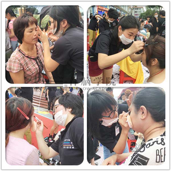 首腦學院龍崗校區為愛添色加彩