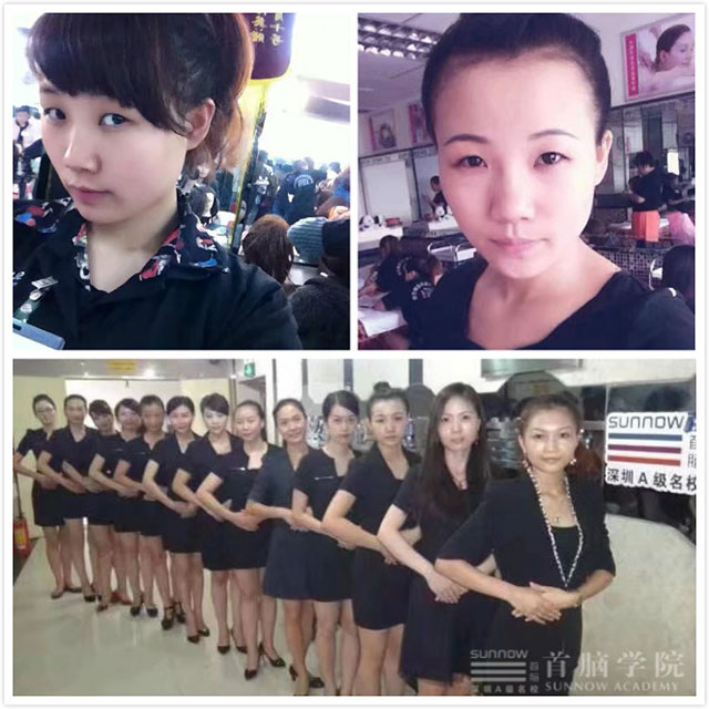 美容培訓首腦就業學員