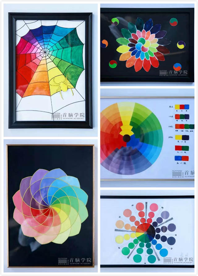 美發繪畫作品展示